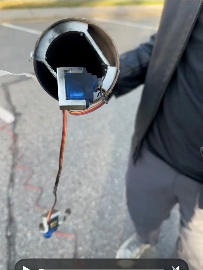 Gimbal and servo inspection